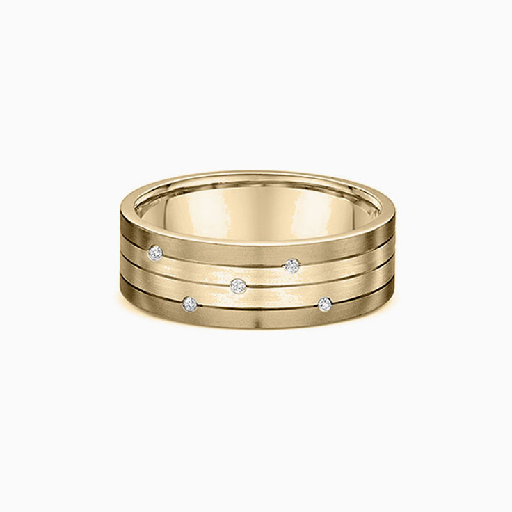 Mens Diamond Fit Band