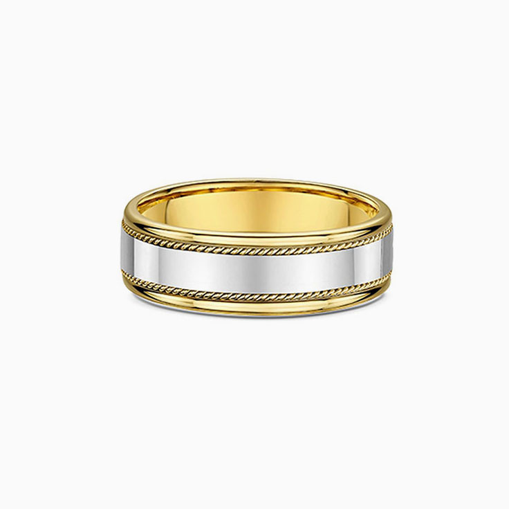 Polished Mens Wedding Ring