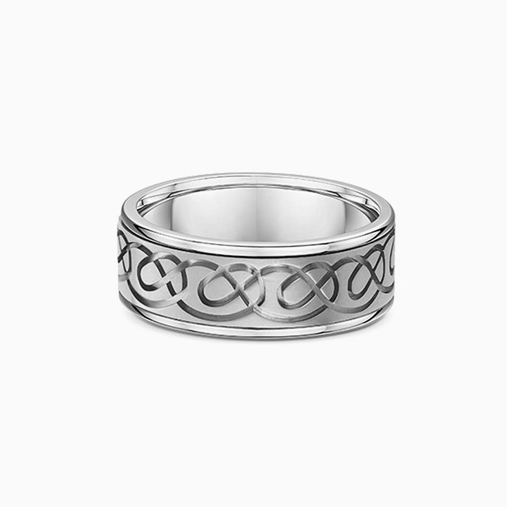 Lustrous Two Tone Mens Band