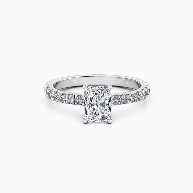 2 carat radiant lab grown diamond