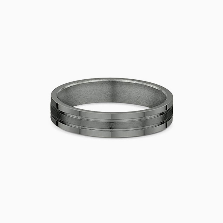 Grooved Tantalum ring 807A13