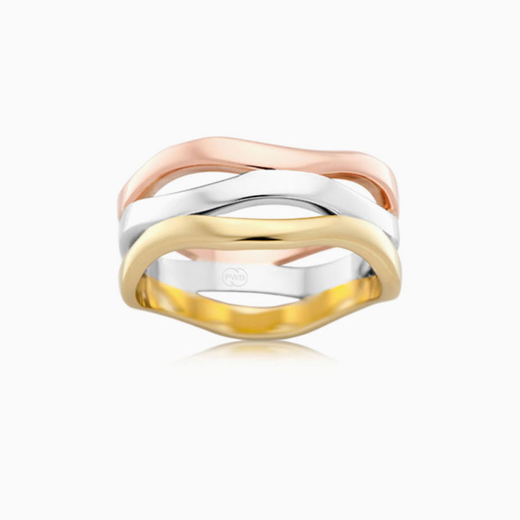 ladies gold ring3T3225