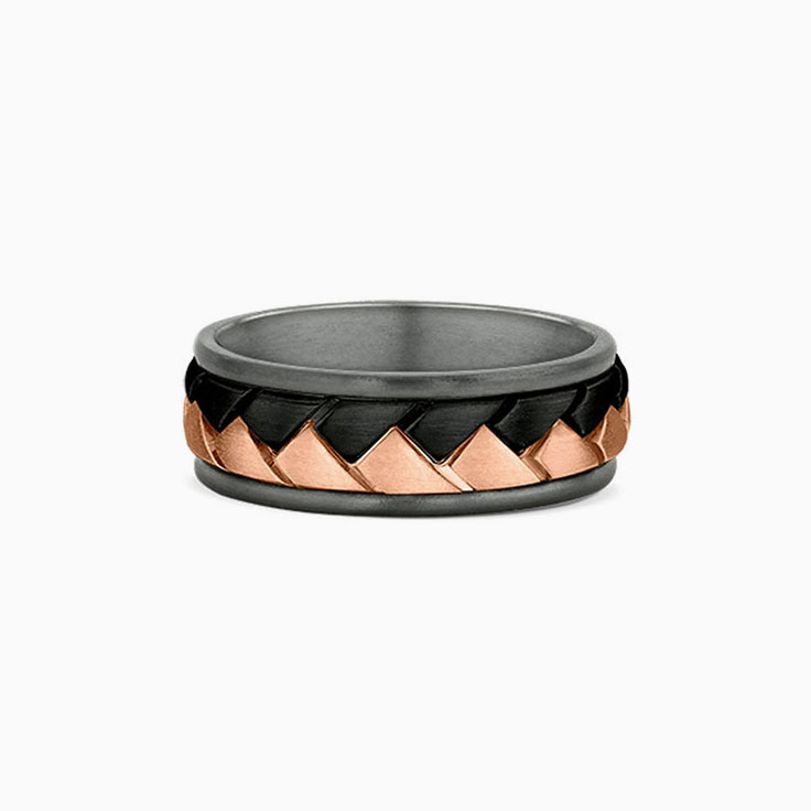 Plated tantalum and carbon ring 913A01