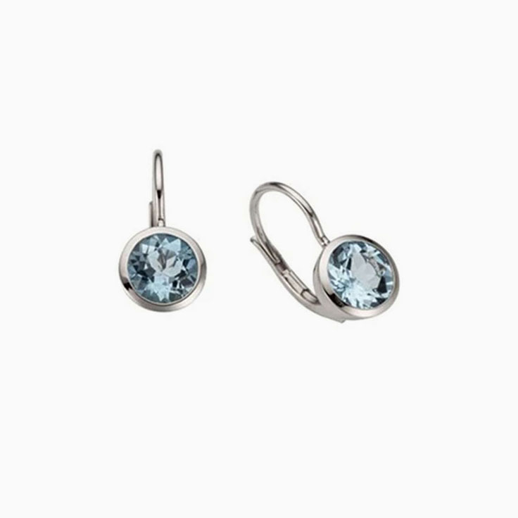 Blue Topaz Earring