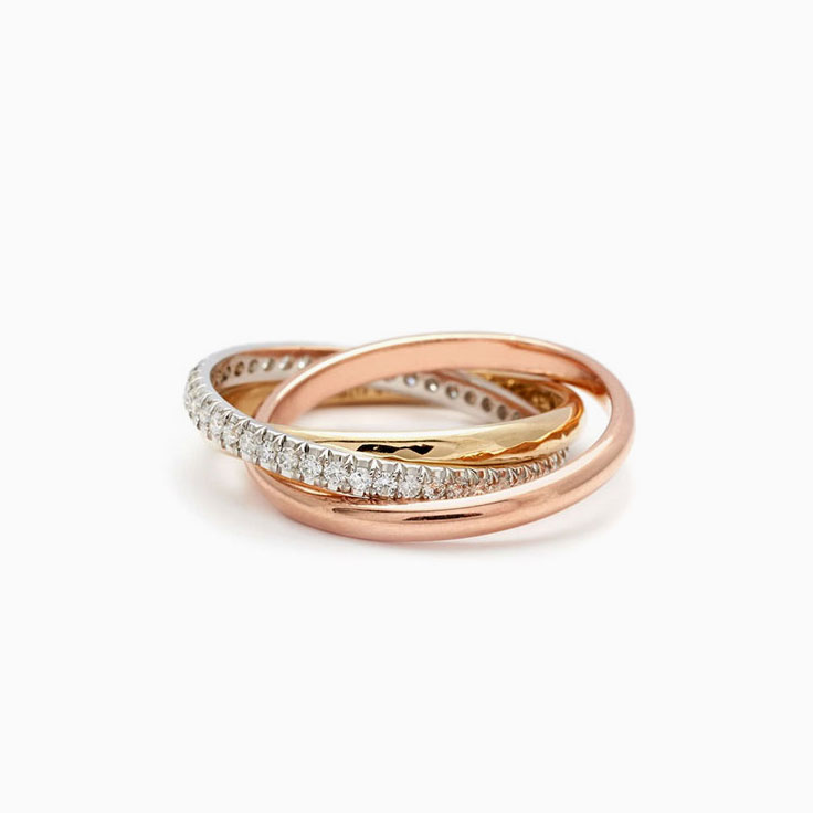 2mm diamond Russian band