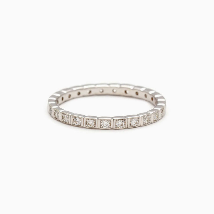 Round Diamond Eternity band