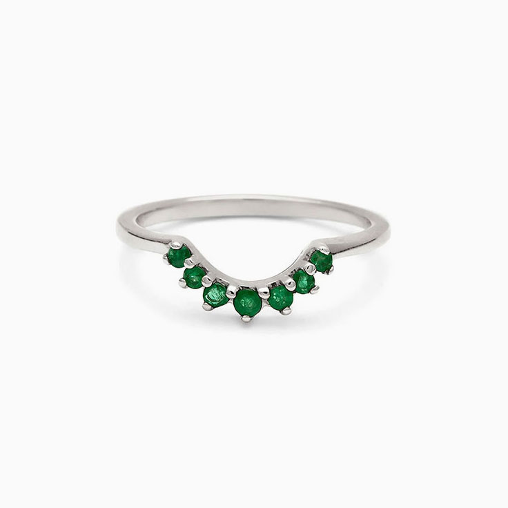 Emerald Fitted band