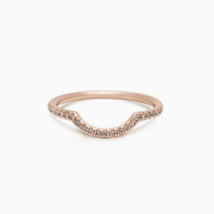 Fitted Diamond band