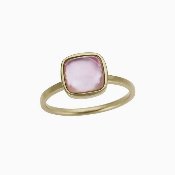 Amethyst with Mother Of Pearl Ring