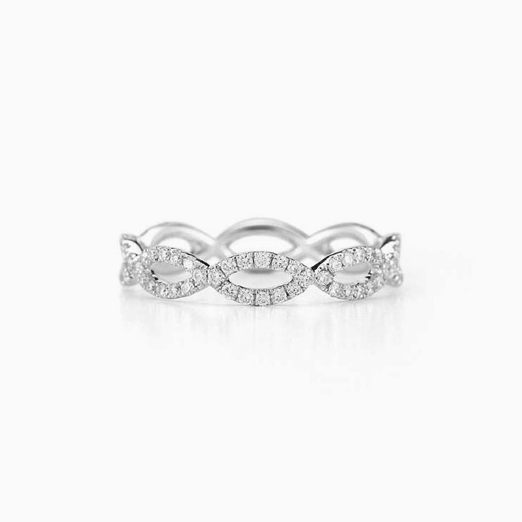Infinity Diamond band