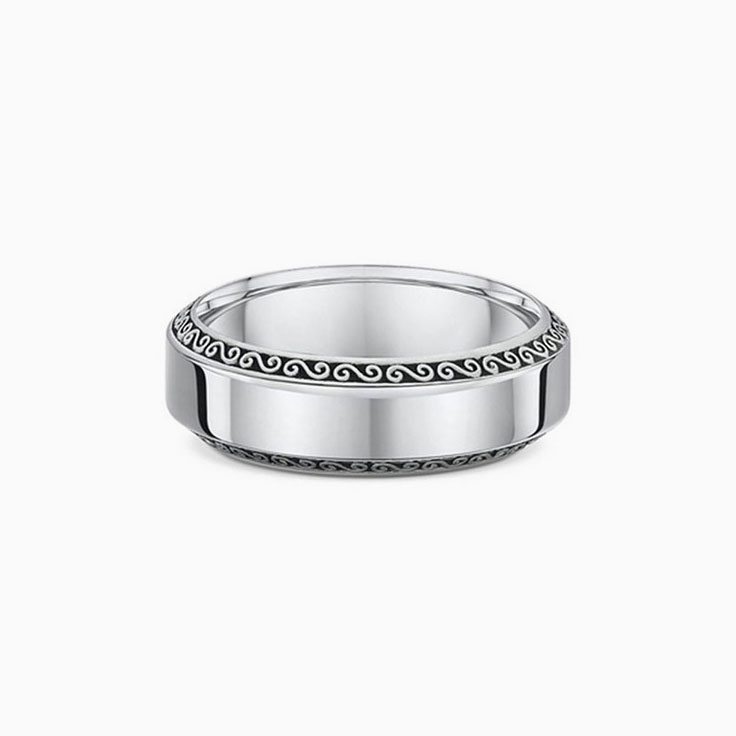 Pattern Mens Wedding Ring 9249000