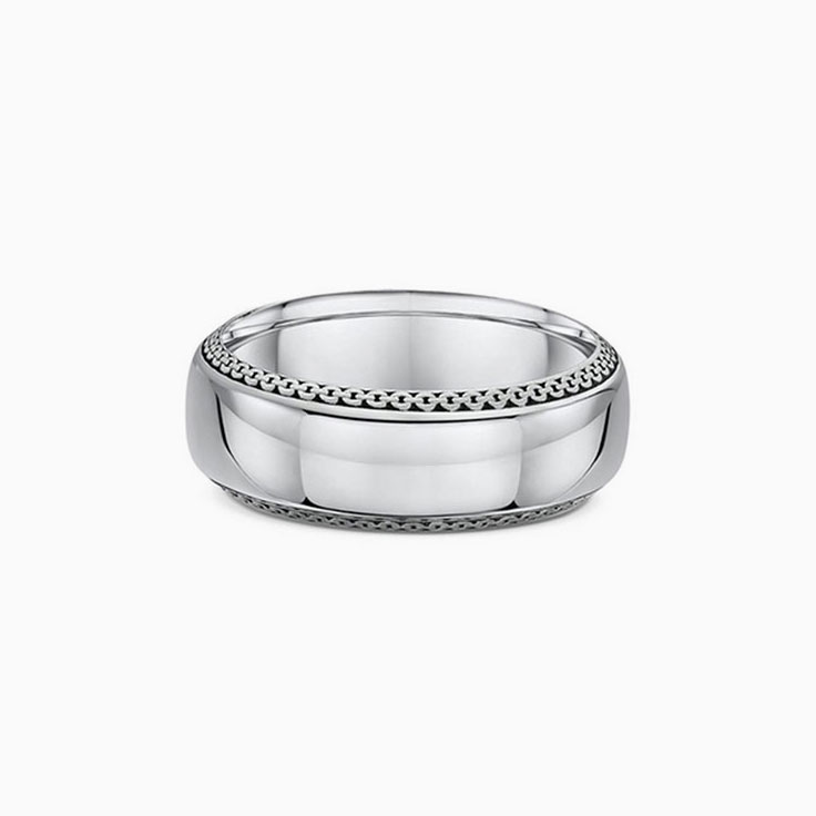 Pattern Mens Wedding Ring 9254000