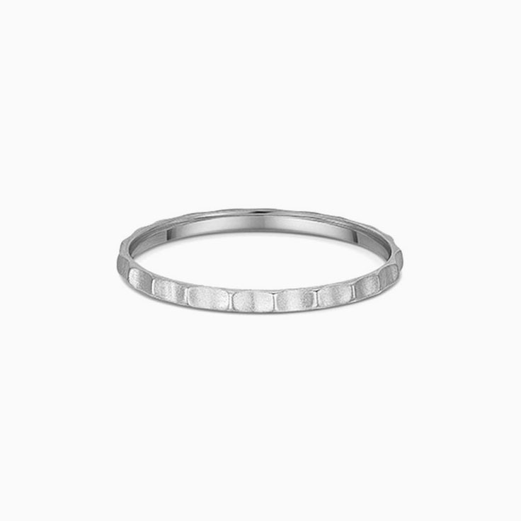 Patterned Ladies Stacking Ring