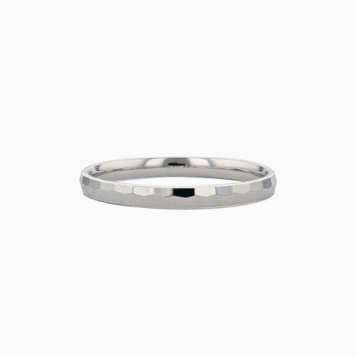 Grooved Ladies Pattern Ring