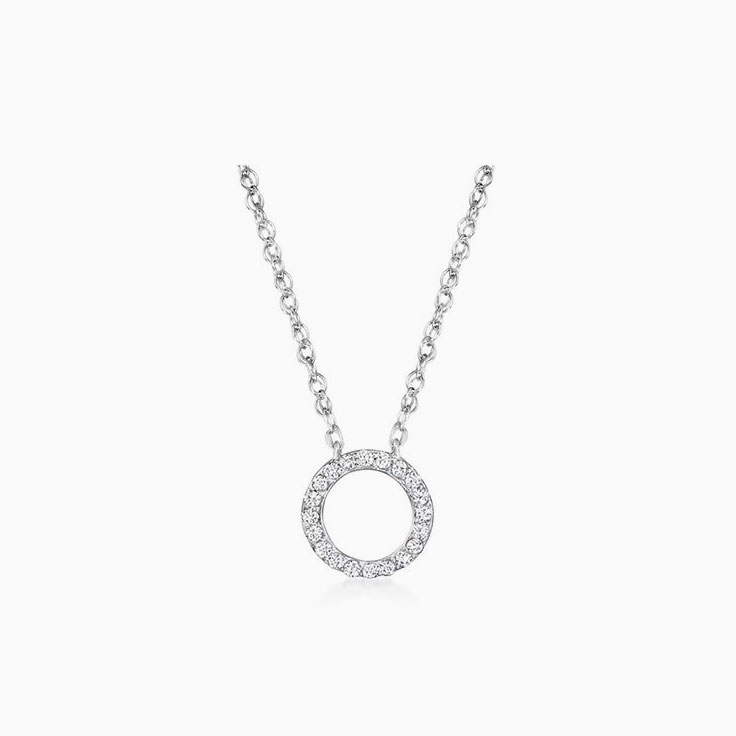 Round Diamond Eternity Necklace
