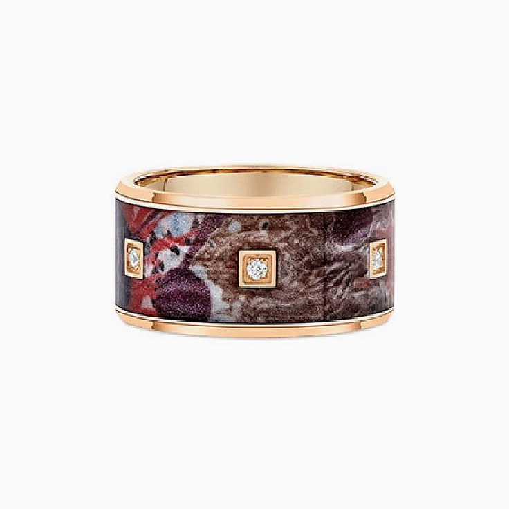 Ceramic Gold Wedding Ring