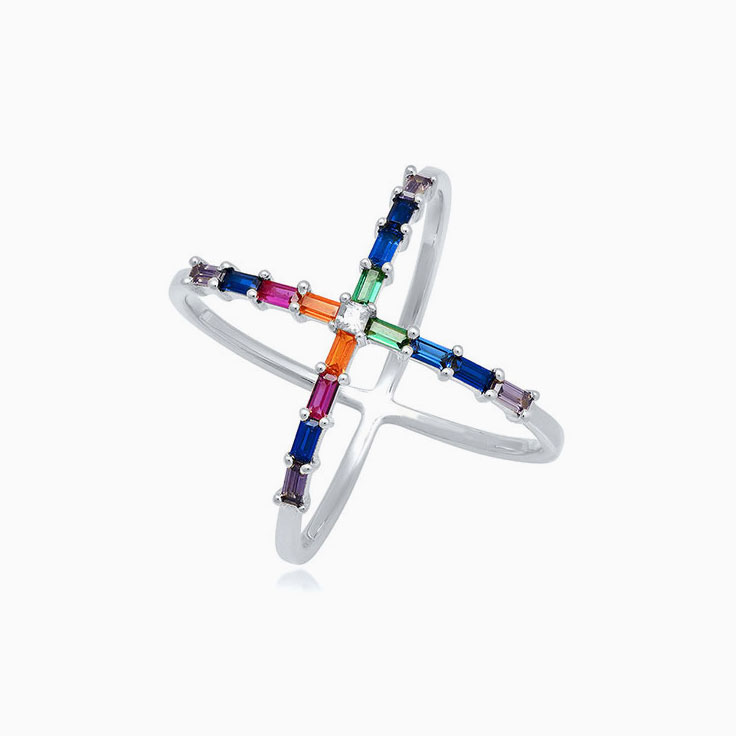 Rainbow X ring