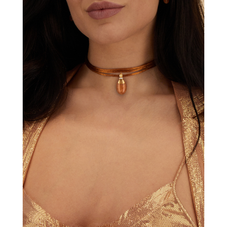 Orange Aventurine Necklace