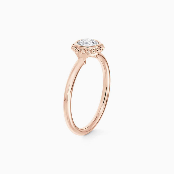 Classic Bezel Set Solitaire Ring