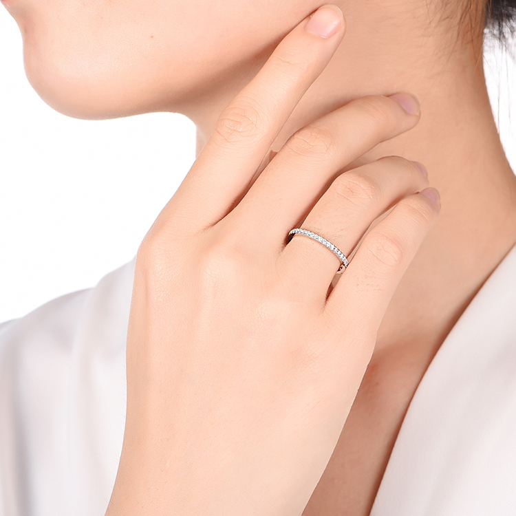 Fine Lab Diamond Wedding Ring