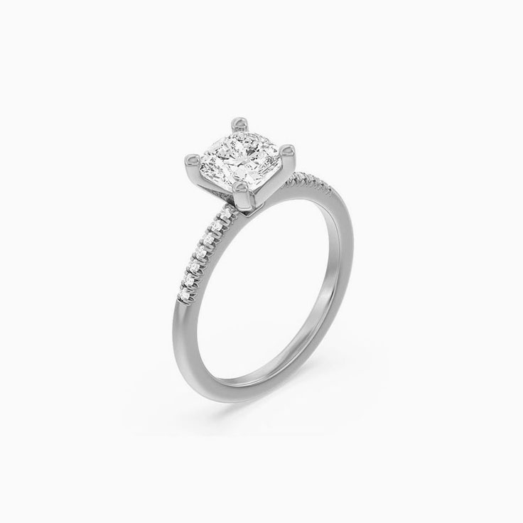 Half Eternity Engagement Ring