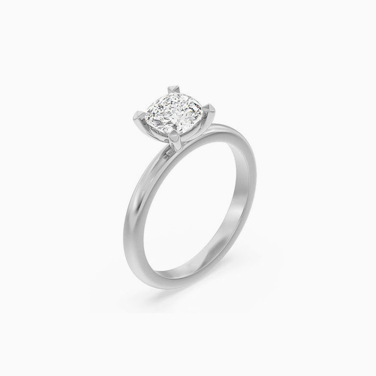 Cushion Cut Engagement Ring