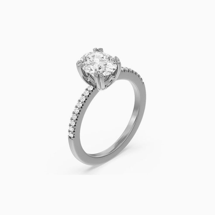 oval cut engagement rings