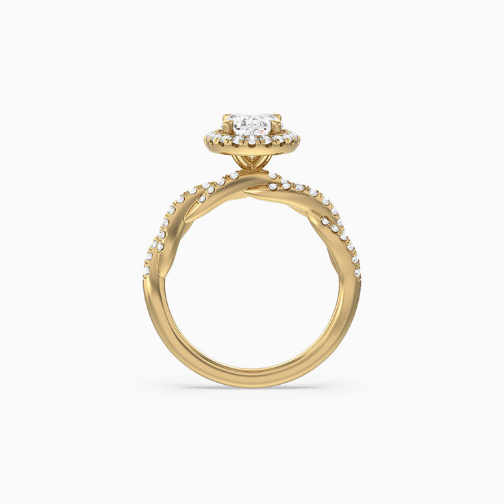 4 carat Oval Diamond Engagement Ring