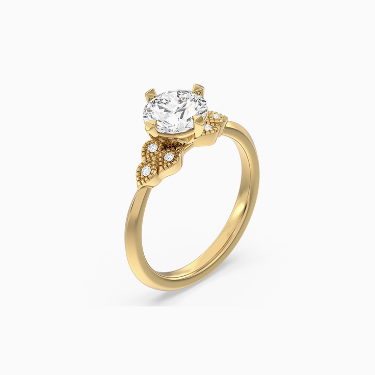 Vintage diamond Engagement Ring