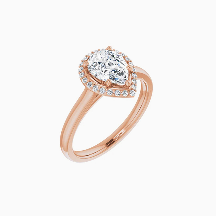 Pear Shaped engagement ring