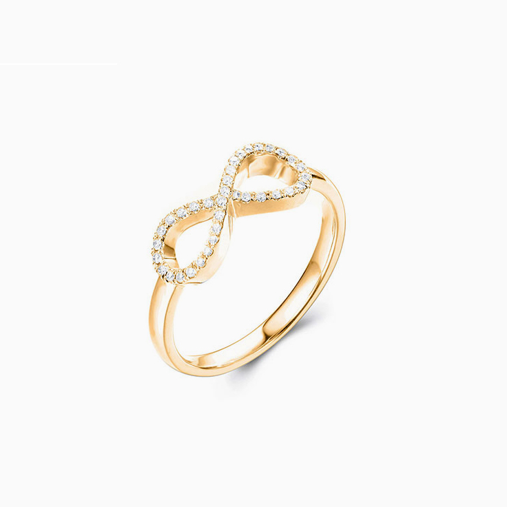 Infinity Diamond Ring