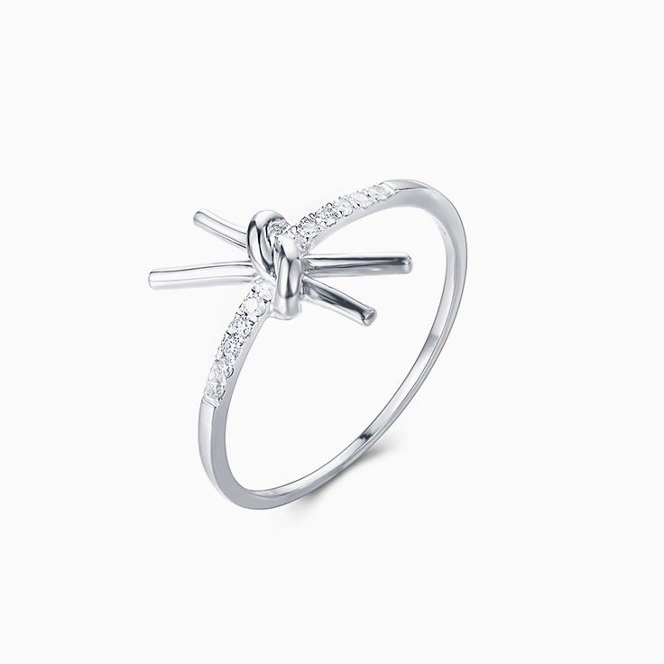 Knot on a Diamond Band