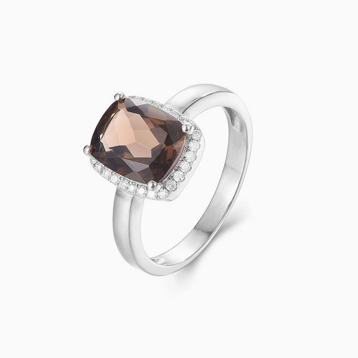 Smoky Quartz Ring