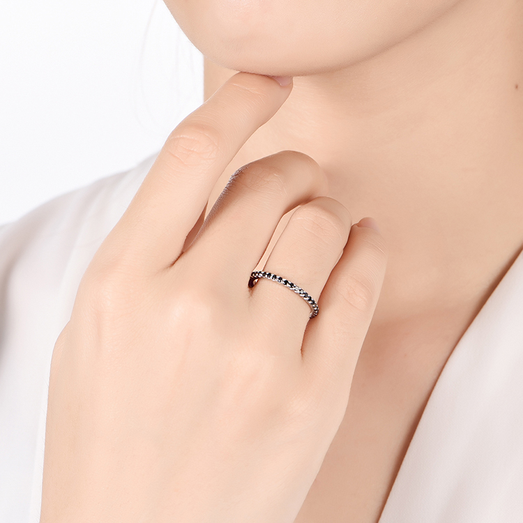 Black Diamond Ring