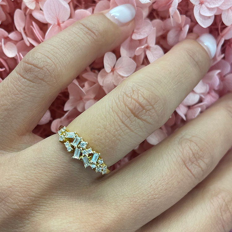Multi Shape stakable Ring