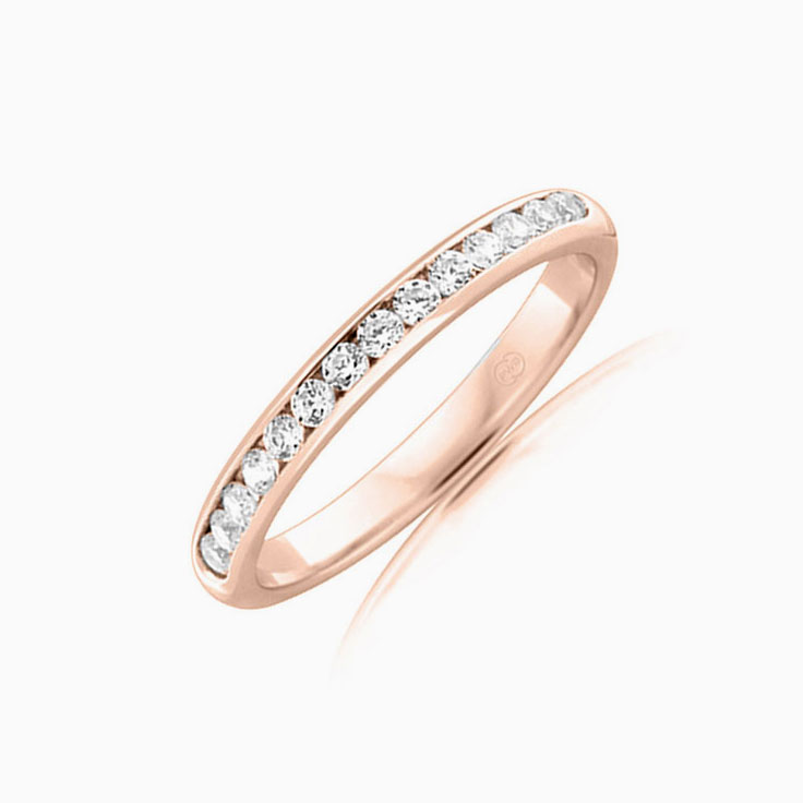 Womens Wedding Lab Diamond Ring 3584