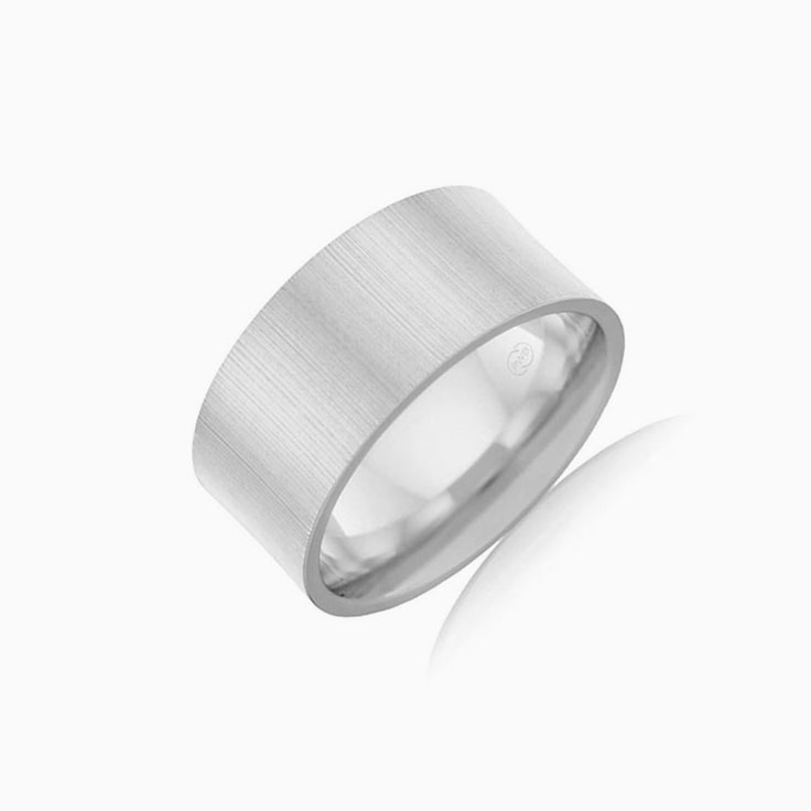 Mens Plain Wedding Band