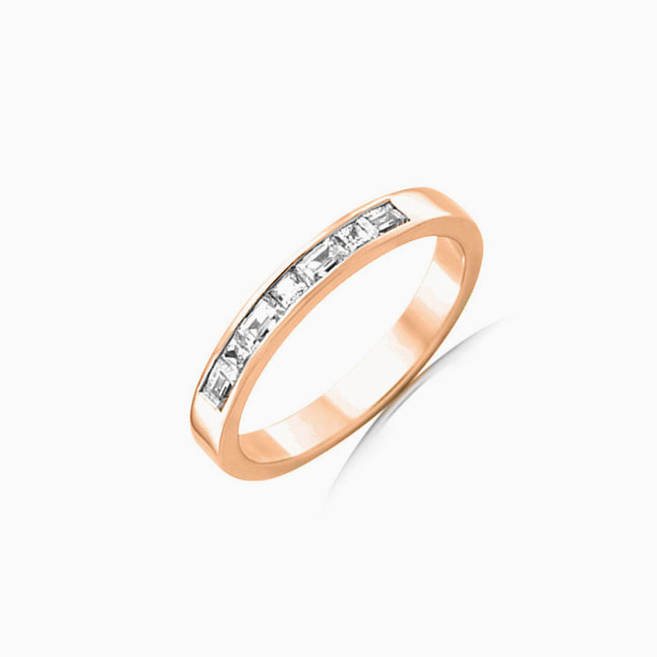 Baguette and Princess cut ring FR3520