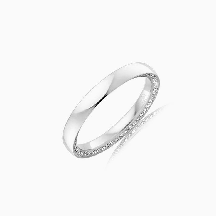 Side set diamond band OR3739