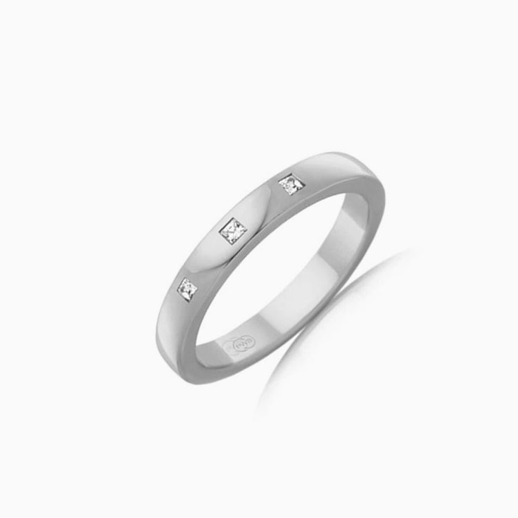 Womens Wedding Lab Diamond Band