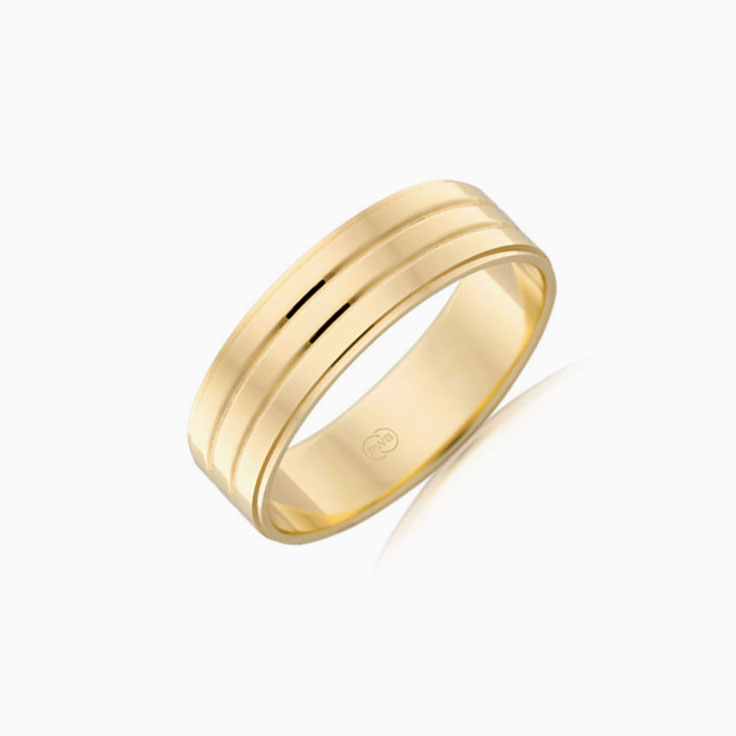 Plain Gold Band Ring
