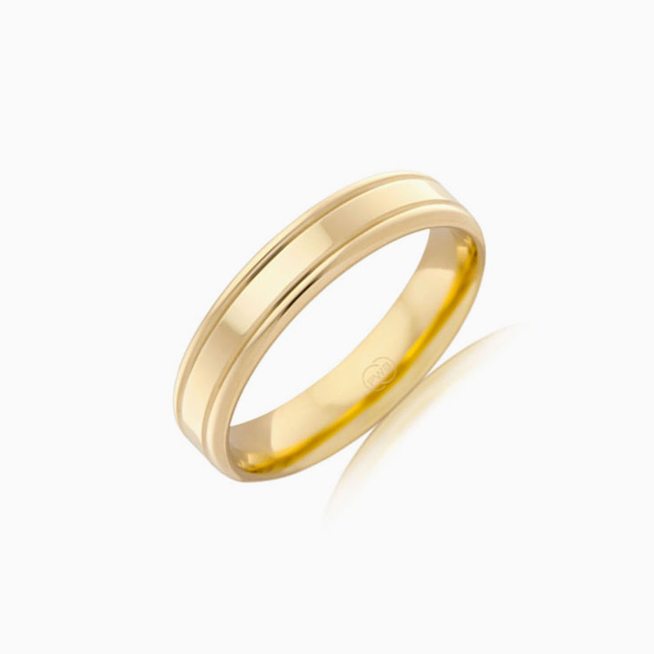 Plain Wedding Ring For Him