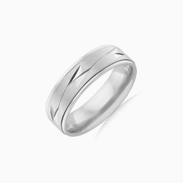 Patterned mens wedder J4169