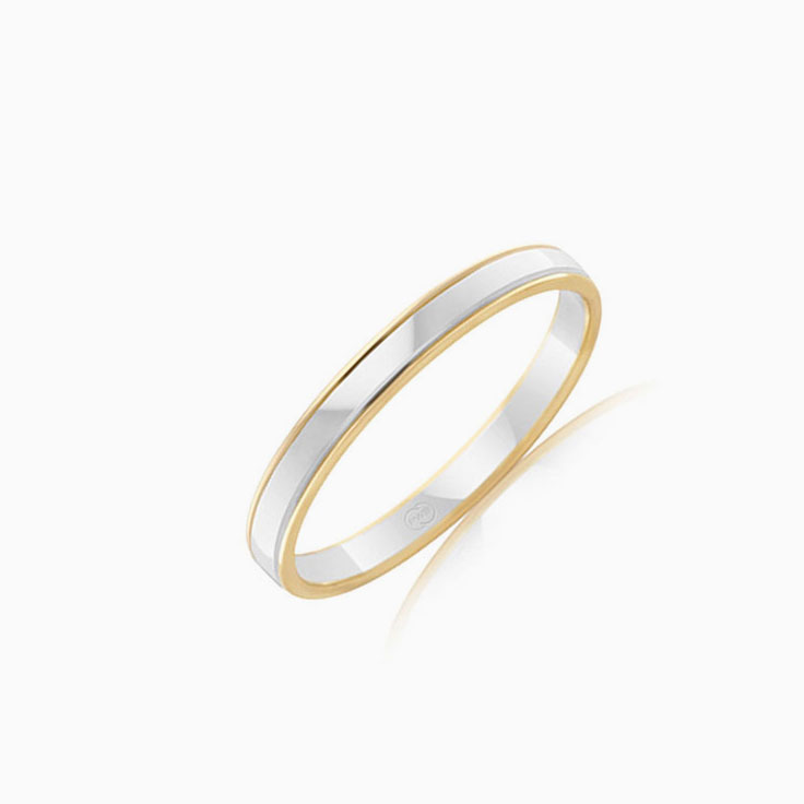 Plain Gold Band Womens