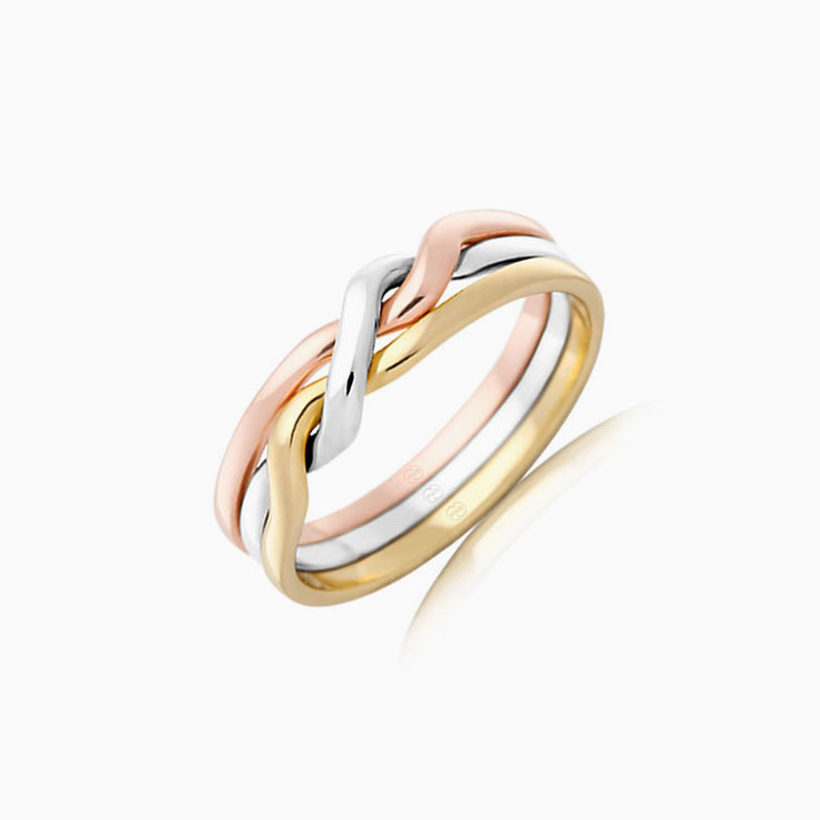 Three Tone Twisted Ladies Band