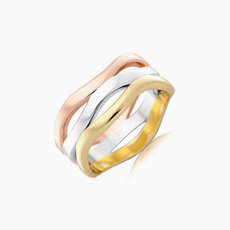 ladies gold ring3T3225