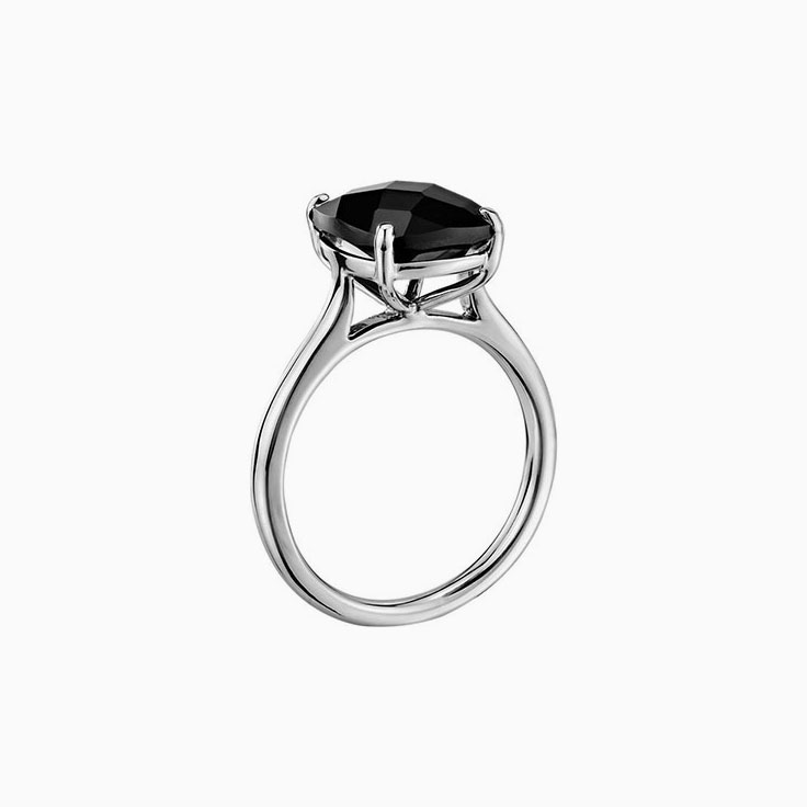Black Onyx on a plain band