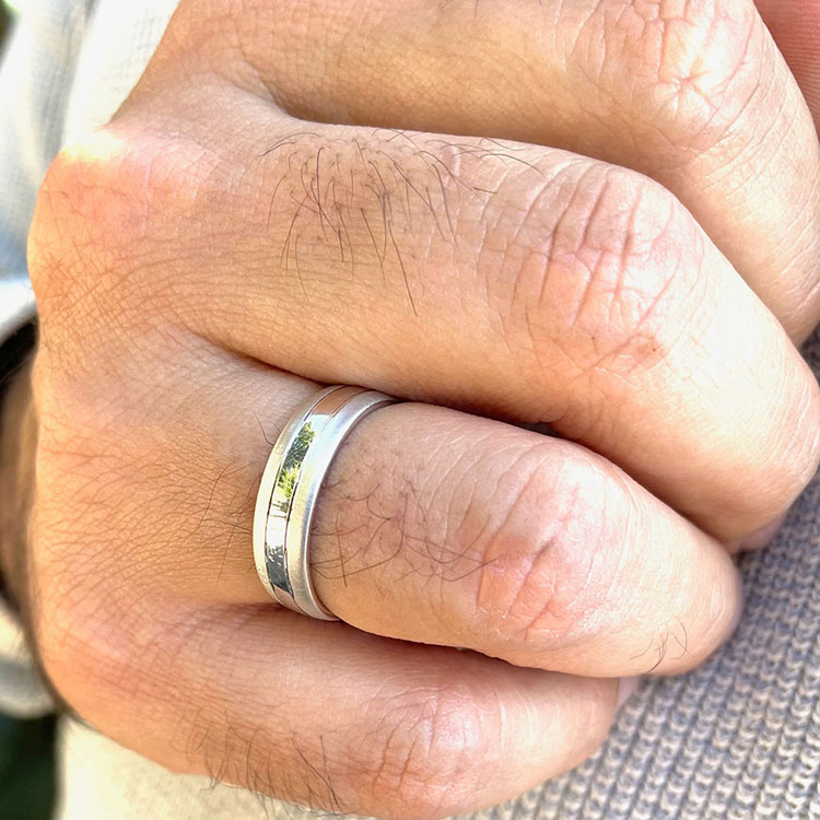 mens wedding ring 4084