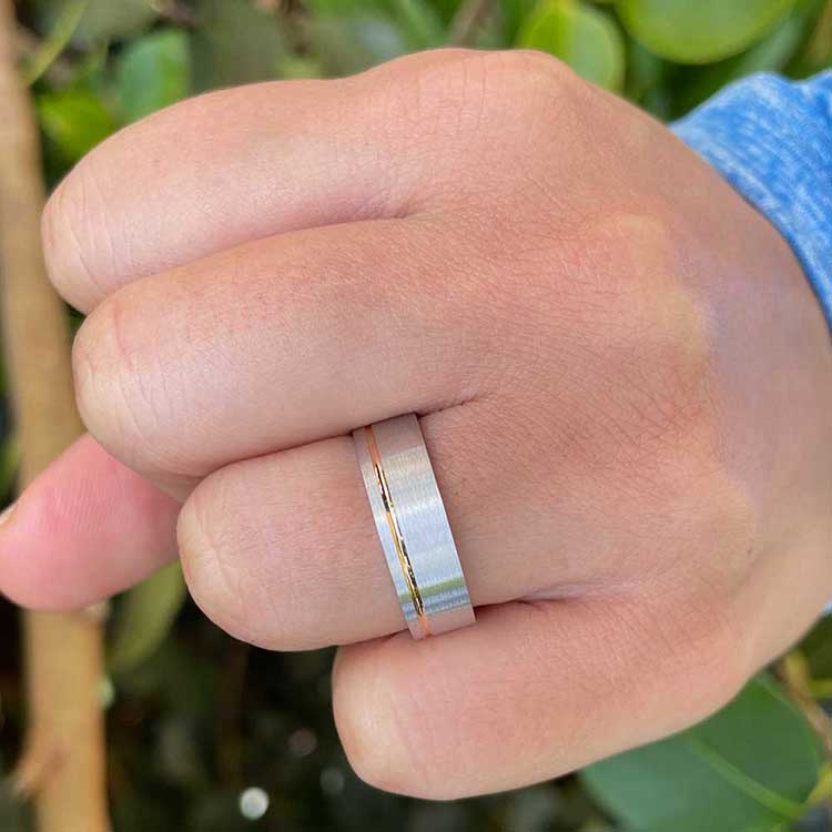 mens wedding ring 3042