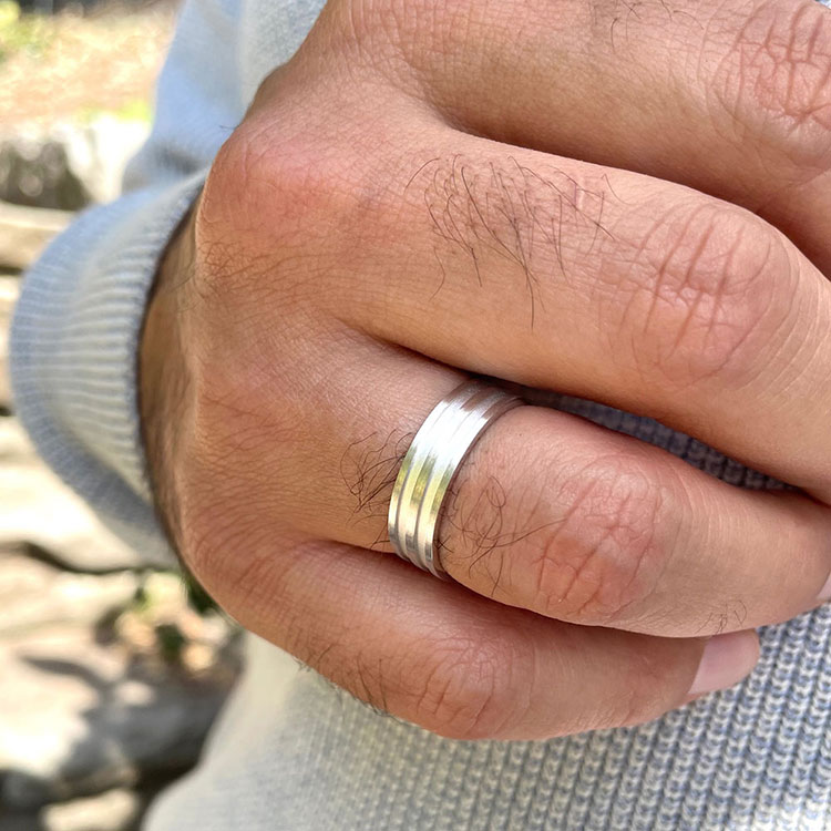 mens wedding ring 3047